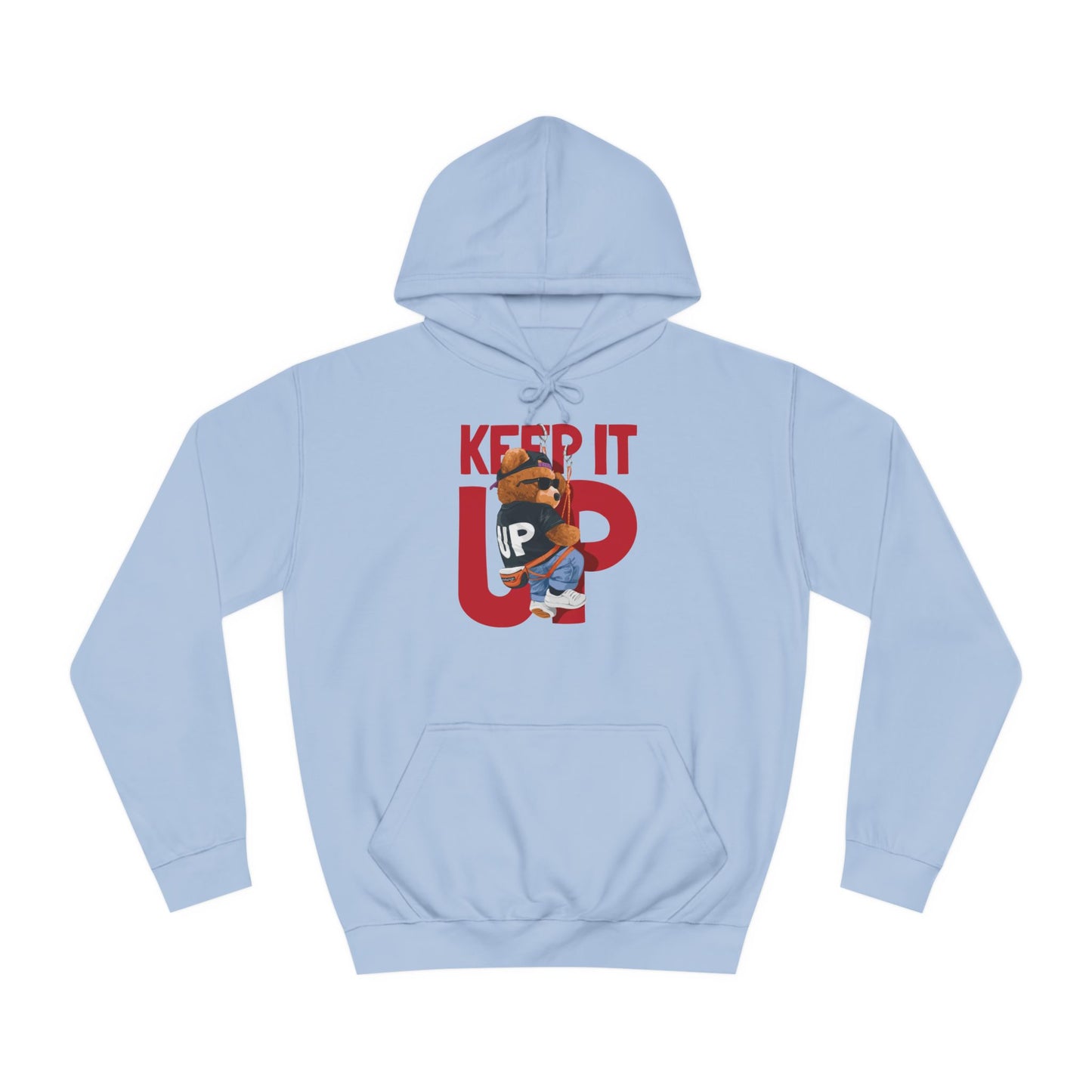 Unisex College Hoodie (Keep It Up)