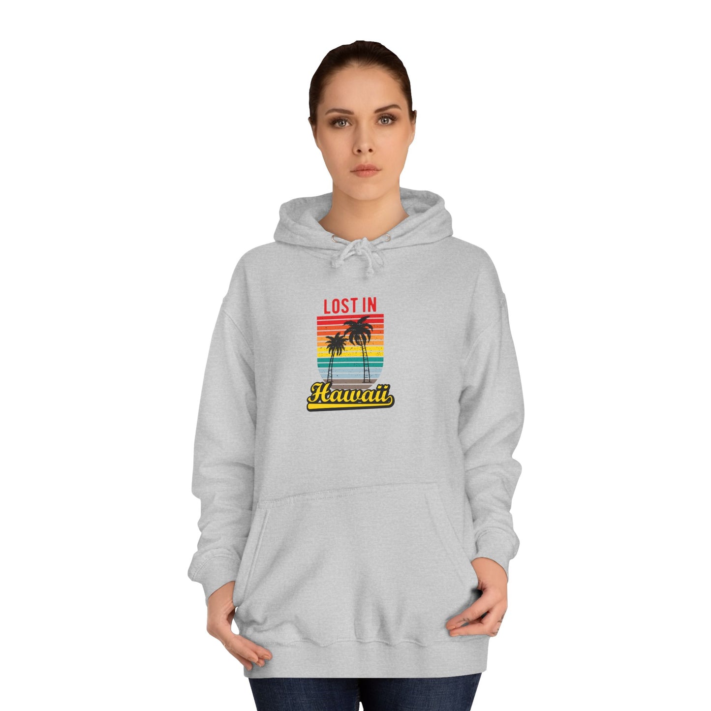 Unisex College Hoodie (Lost In Hawaii)