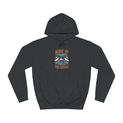 Unisex College Hoodie (Smell Coffee)