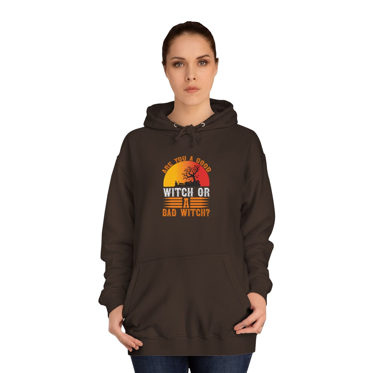 Unisex College Hoodie (Witch)