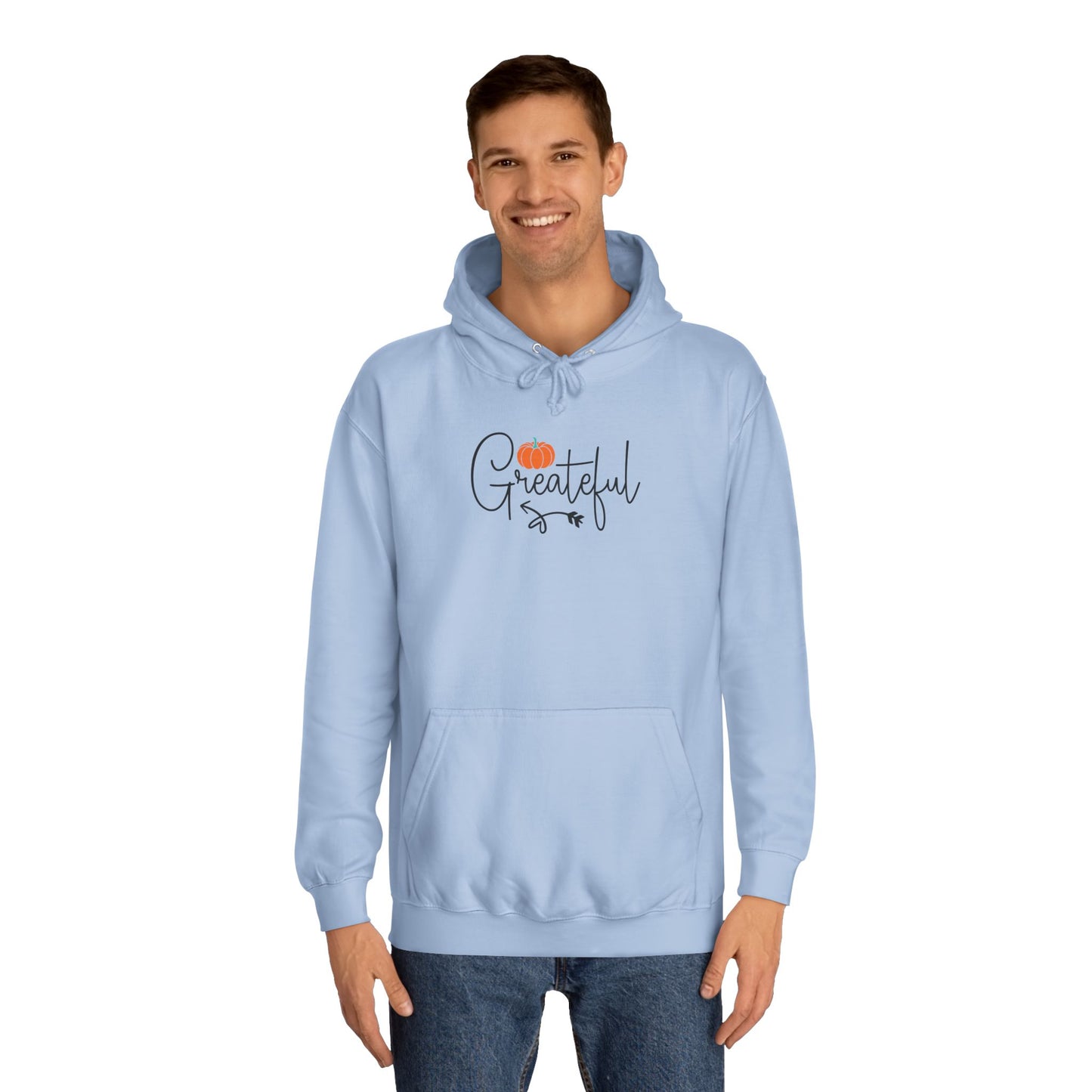 Unisex College Hoodie (Greateful)