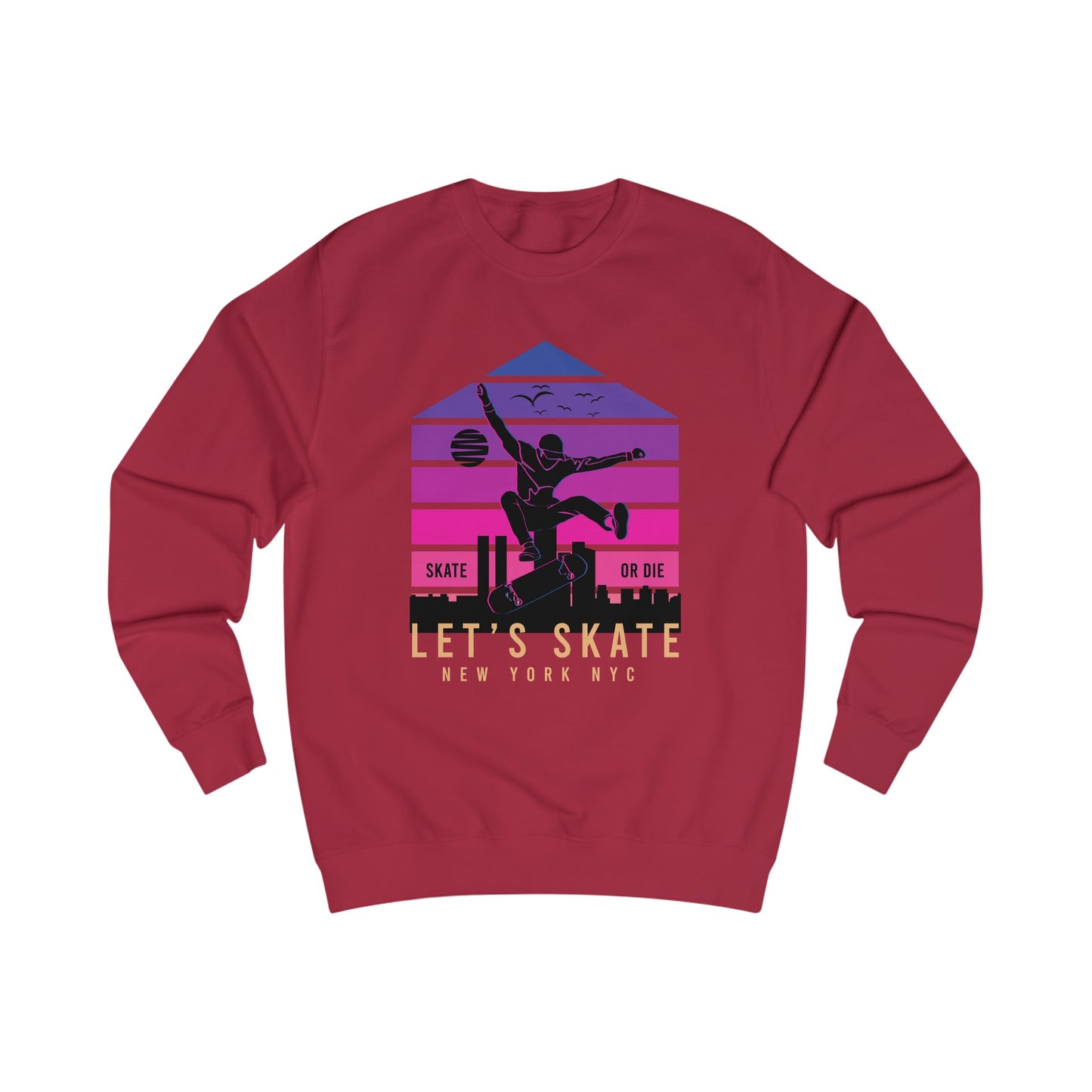 Premium Unisex Sweatshirt (Let's Skate)