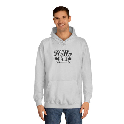 Unisex College Hoodie (Hello Fall)