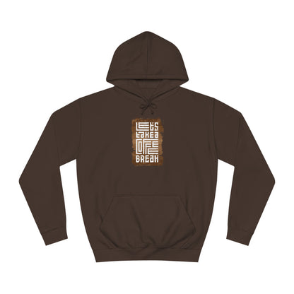 Unisex College Hoodie (Coffee Break)