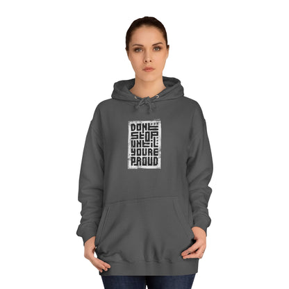 Unisex College Hoodie (Proud)