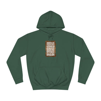 Unisex College Hoodie (Coffee Break)