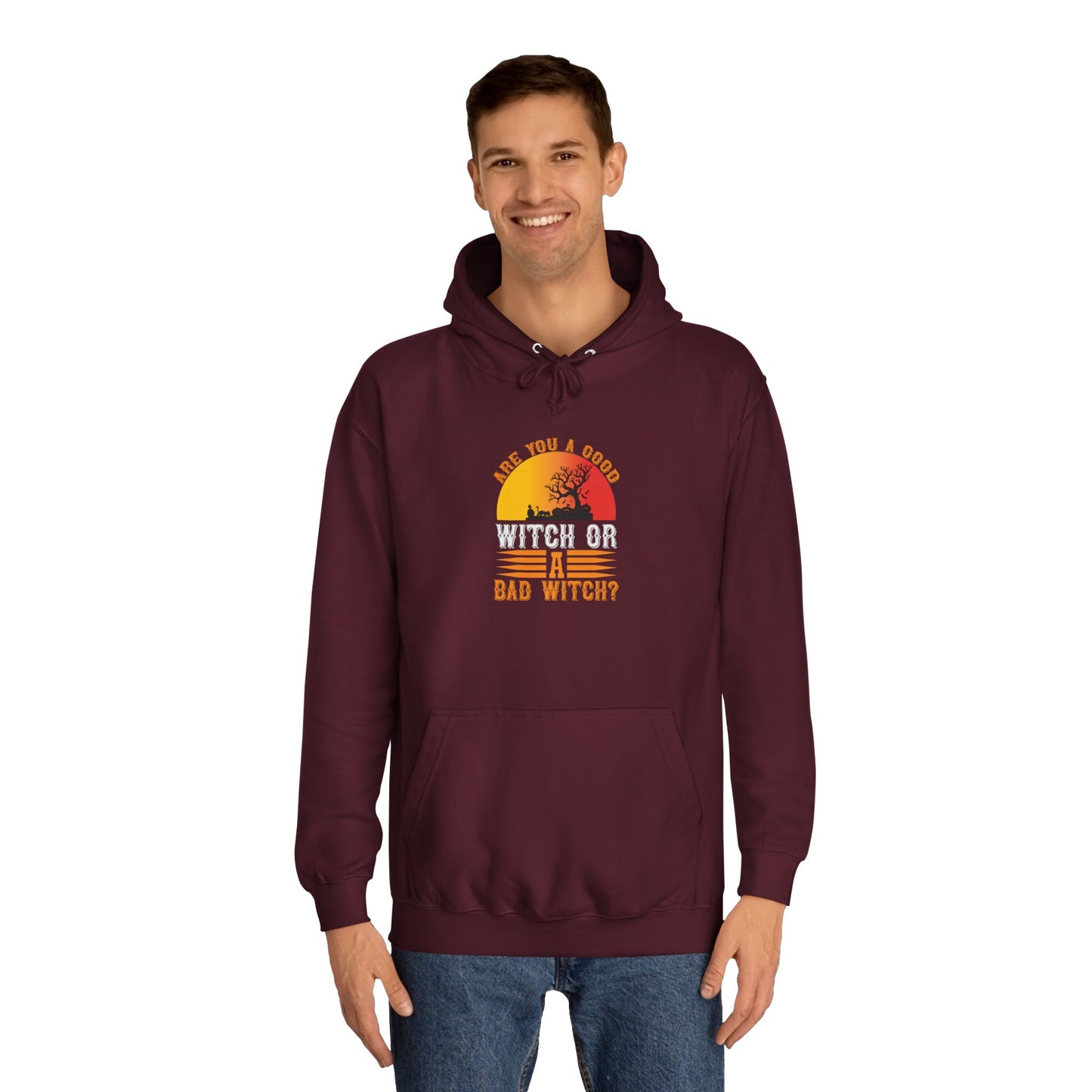 Unisex College Hoodie (Witch)