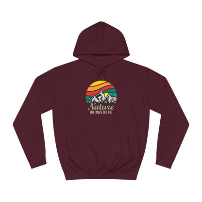 Unisex College Hoodie (Nature Brings Hope)